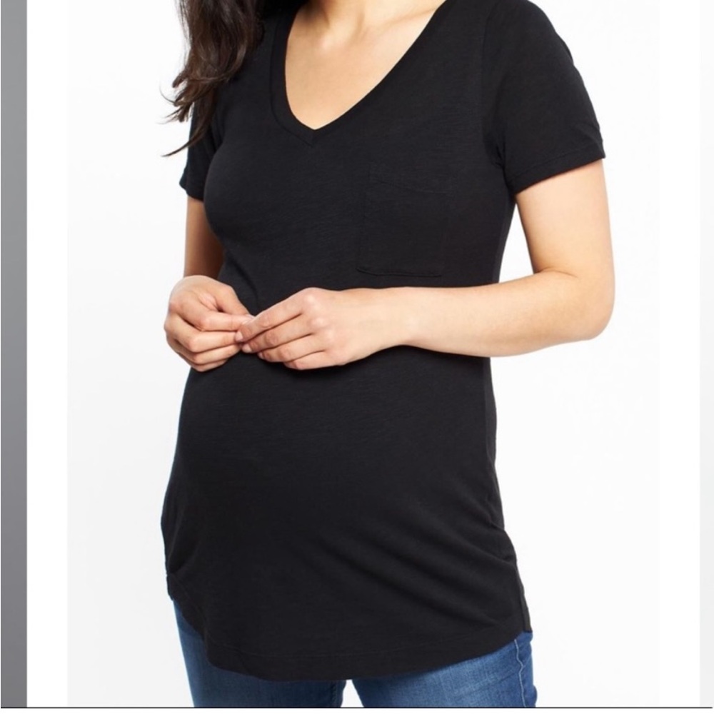 Splendid Maternity Pocket T-shirt